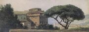 Pierre de Valenciennes View of the Convent of the Ara Coeli The Umbrella Pine (mk05) USA oil painting reproduction